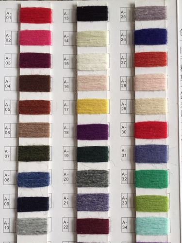 2015 新纺织产品【高品质环保有色兔毛纱】现货供应图片